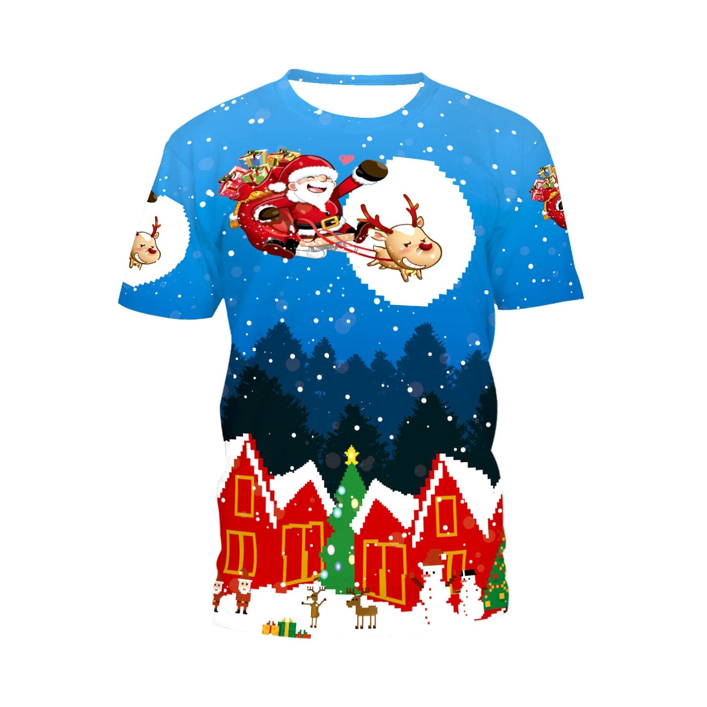 Funny Christmas T-Shirt - Short Sleeve Tee