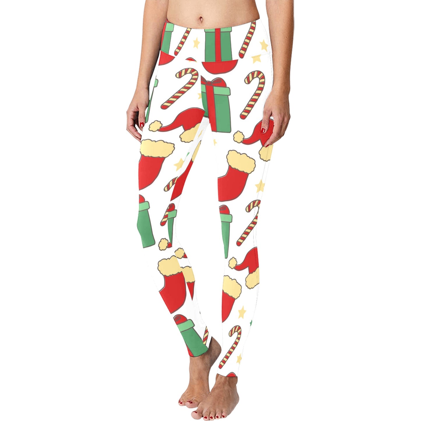 Christmas Running Women's Workout Leggings