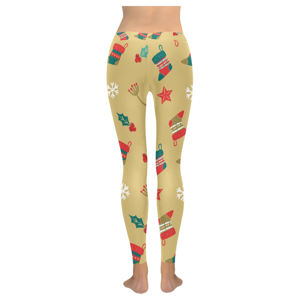 Festive Christmas Women's All-Over Low Rise Leggings