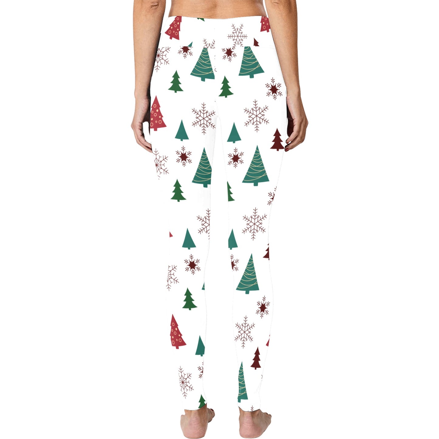 Christmas Running Women's Workout Leggings