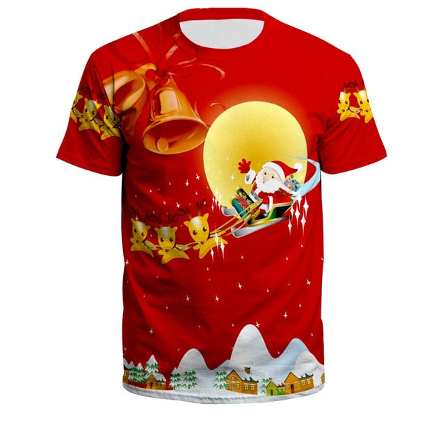 Funny Christmas T-Shirt - Short Sleeve Tee
