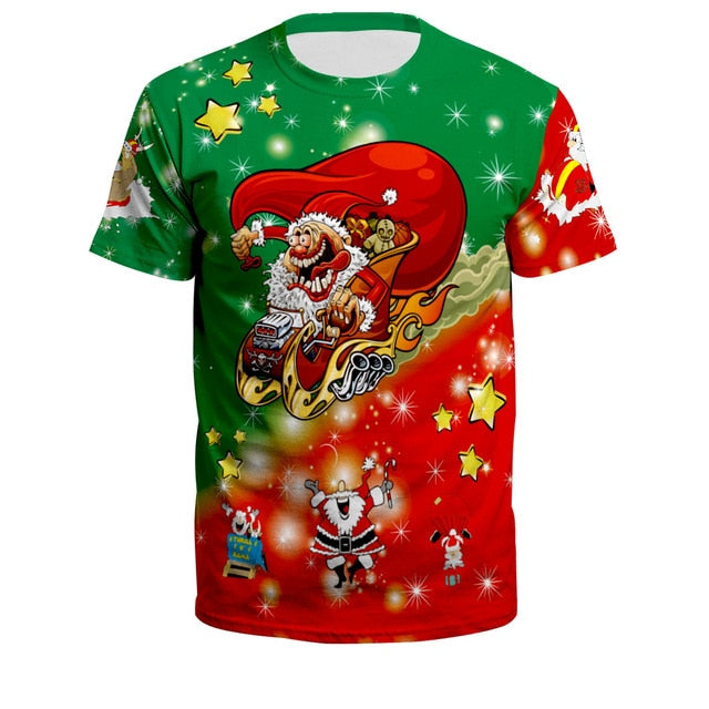 Funny Christmas T-Shirt - Short Sleeve Tee