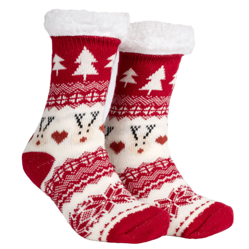 Cozy Christmas Floor Socks - Thick & Anti-Slip