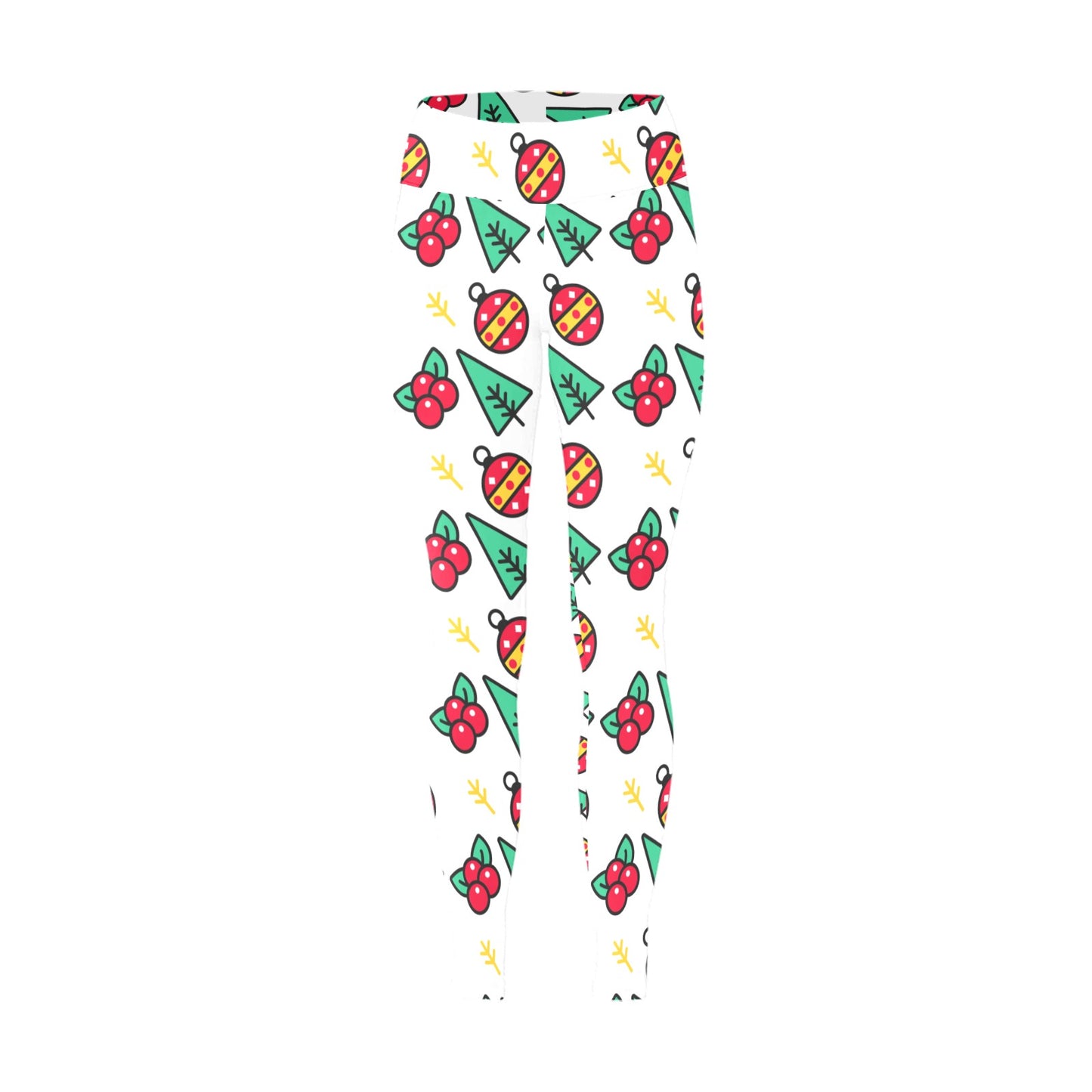 Christmas Trees and Ornaments Running Women's Workout Leggings