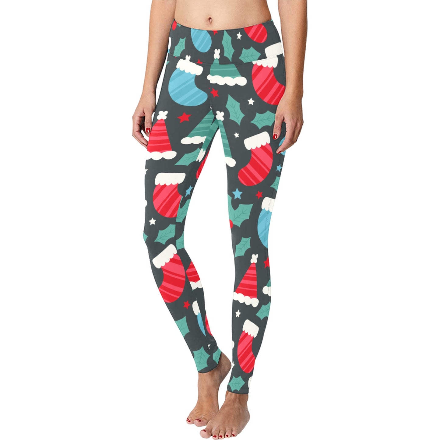 Christmas Running Women's Workout Leggings