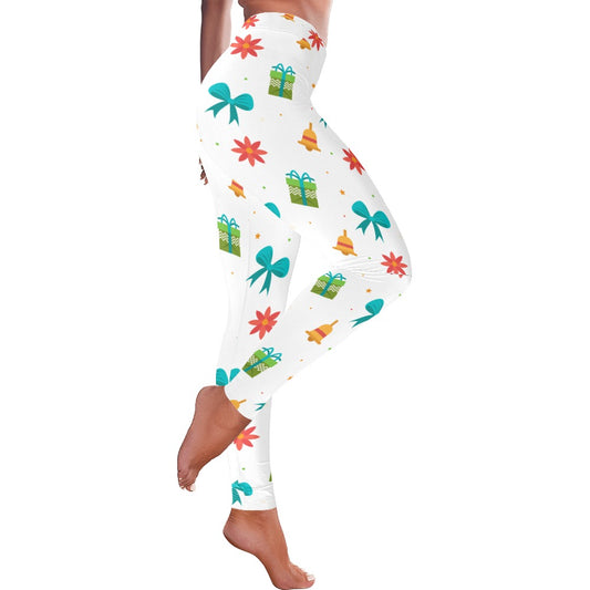 Christmas Presents & Bows Women's All-Over Low Rise Leggings