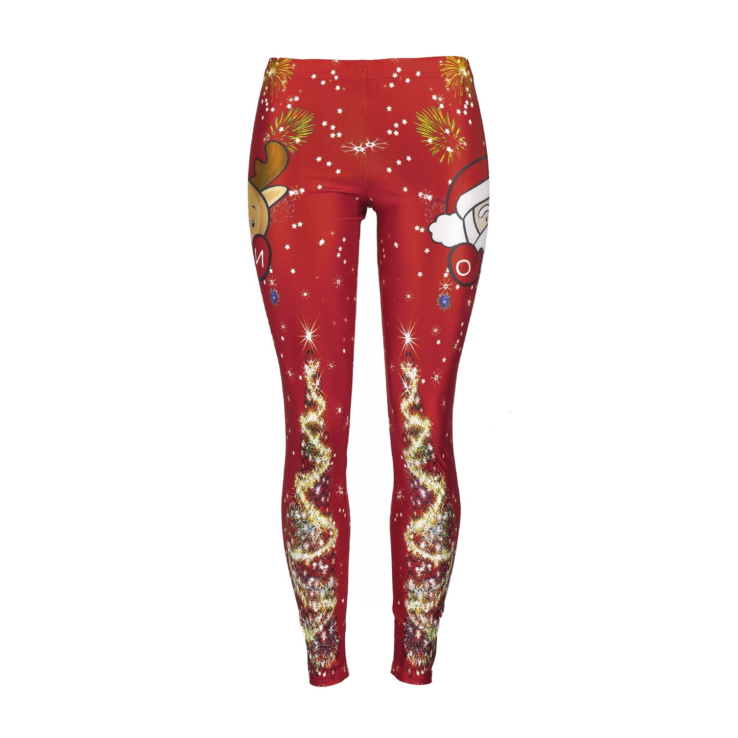 Christmas Santa Claus Leggings for Women