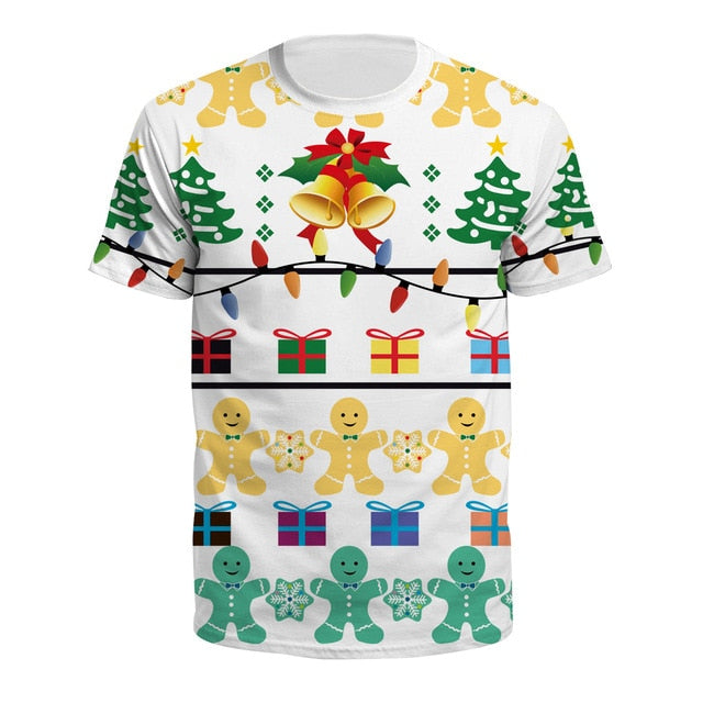 Funny Christmas T-Shirt - Short Sleeve Tee