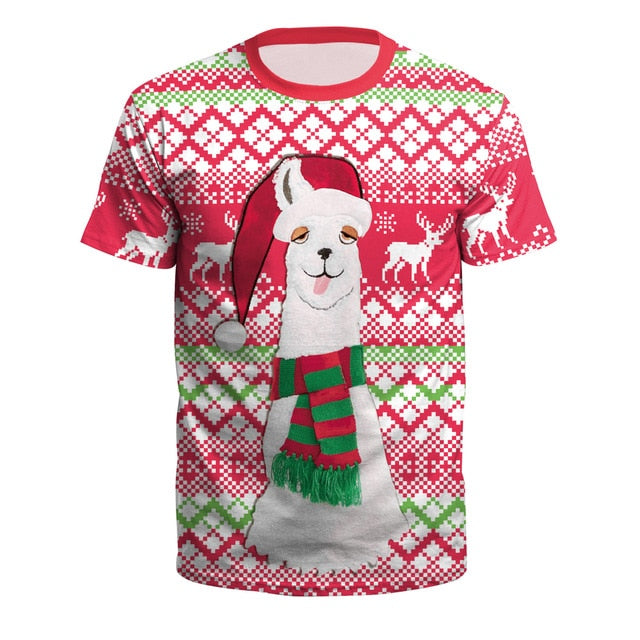 Funny Christmas T-Shirt - Short Sleeve Tee