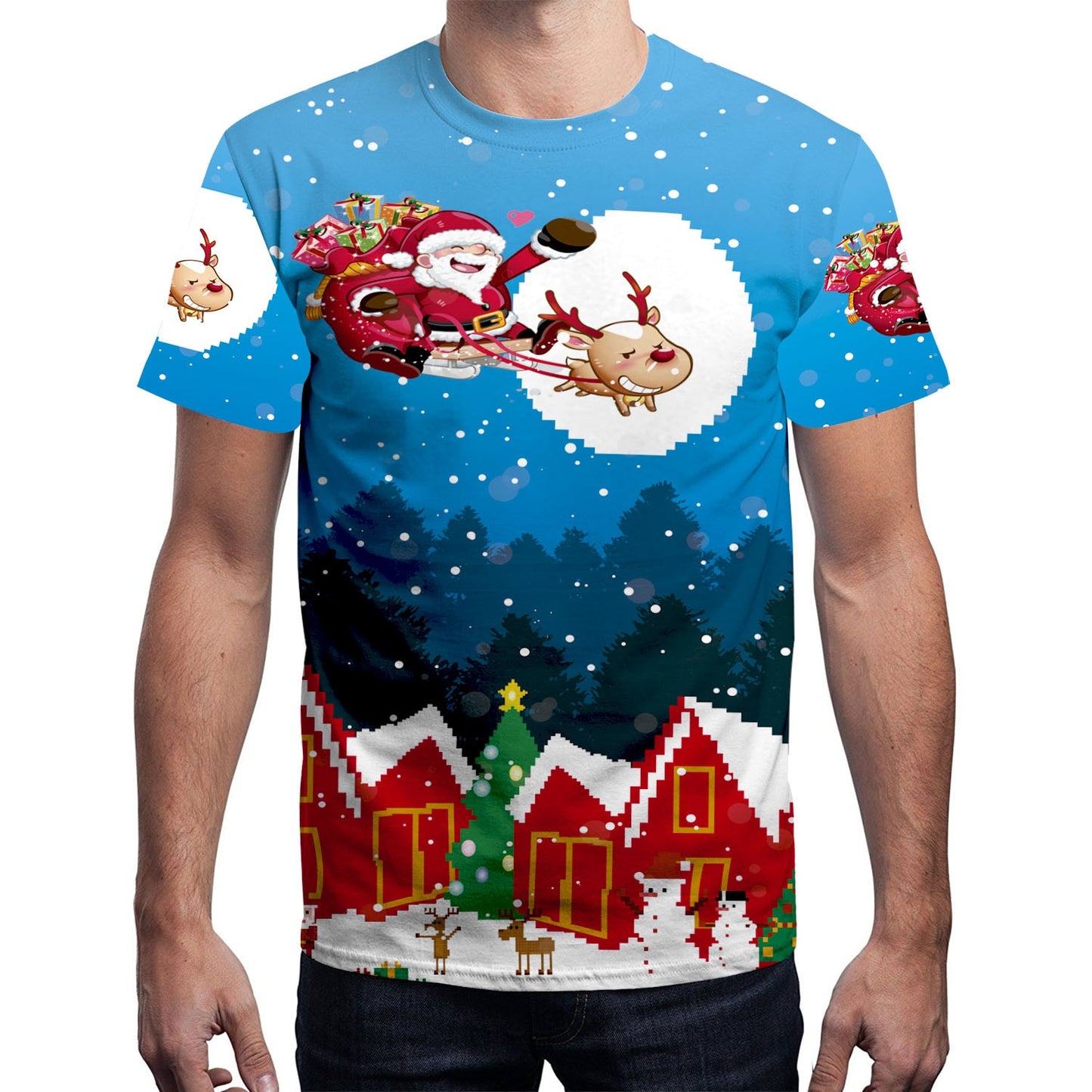 Funny Christmas T-Shirt - Short Sleeve Tee