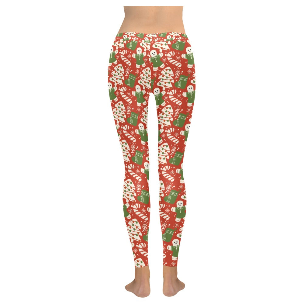 Festive Christmas Women's All-Over Low Rise Leggings