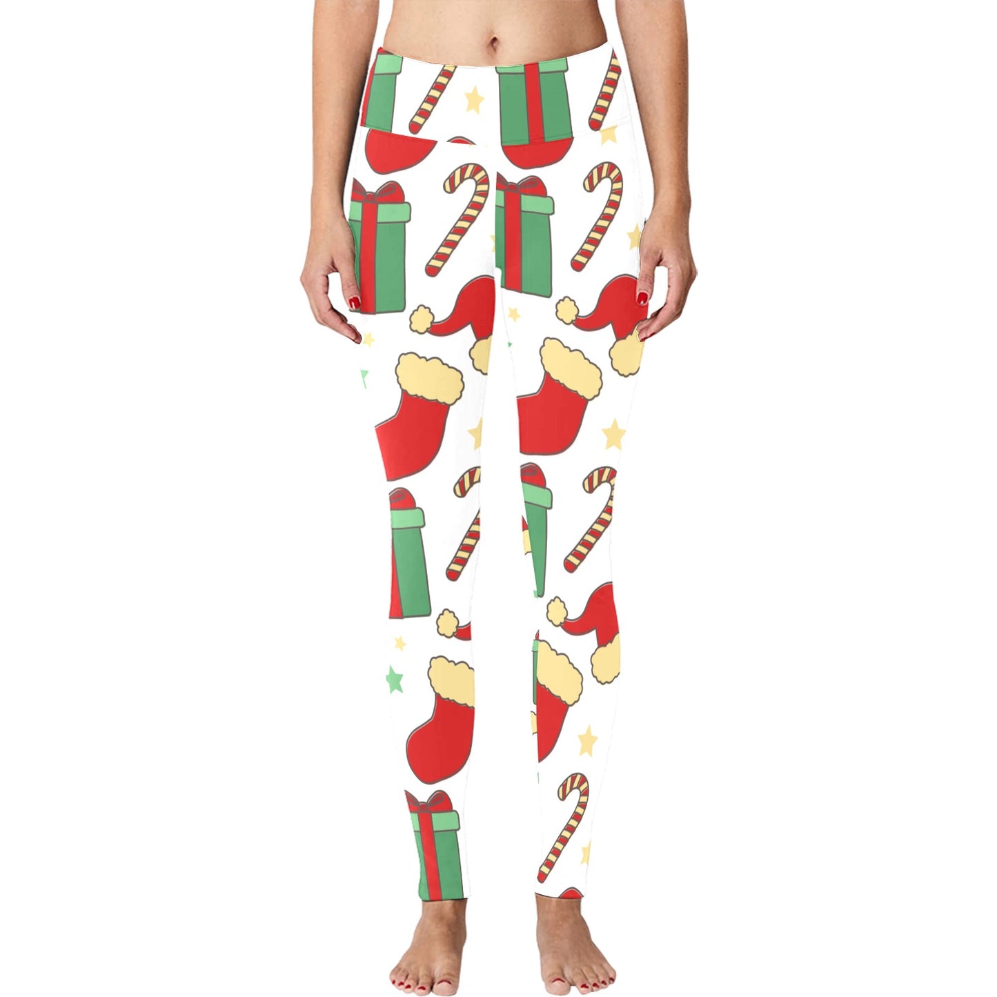 Christmas Running Women's Workout Leggings