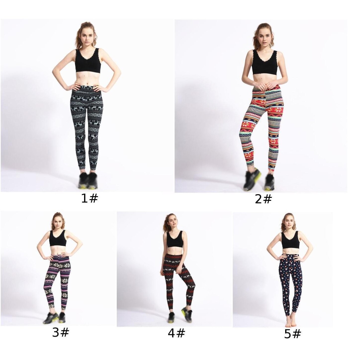 Festive Women’s Christmas 3D Print Leggings