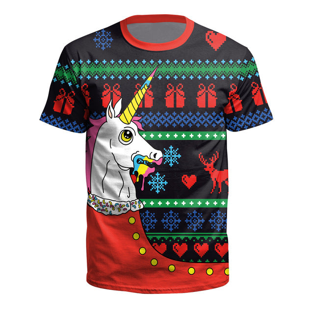 Funny Christmas T-Shirt - Short Sleeve Tee