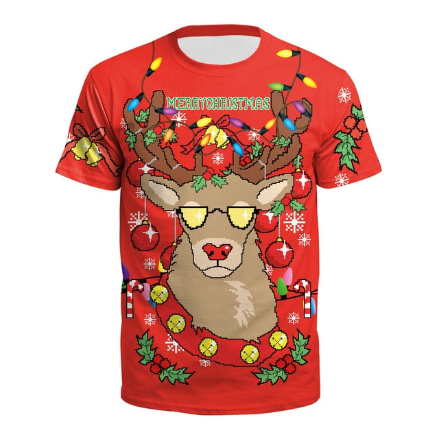 Funny Christmas T-Shirt - Short Sleeve Tee