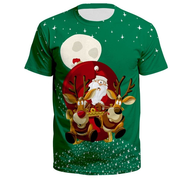 Funny Christmas T-Shirt - Short Sleeve Tee