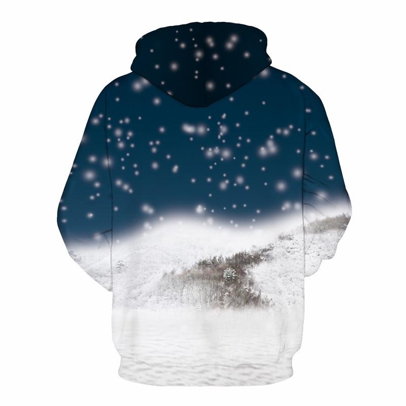 3D Christmas Dog Galaxy Hoodies for Men & Women