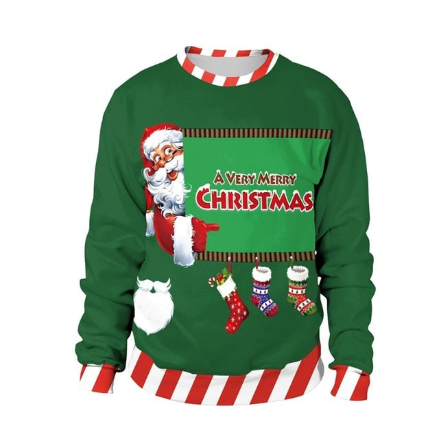 Playful Women’s Christmas Sweater - Cozy Holiday Style