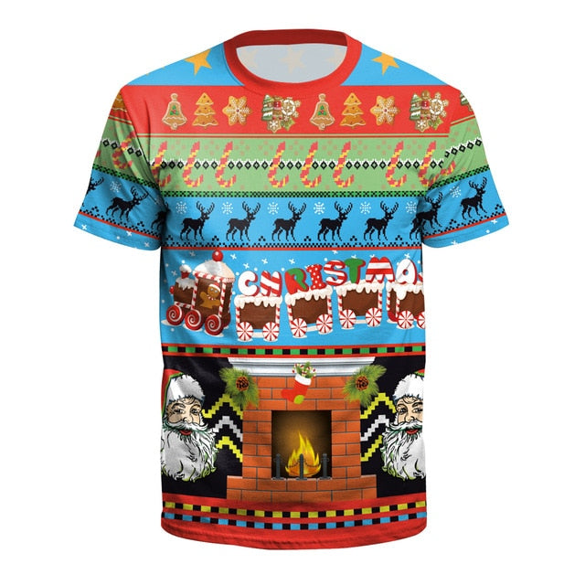 Funny Christmas T-Shirt - Short Sleeve Tee