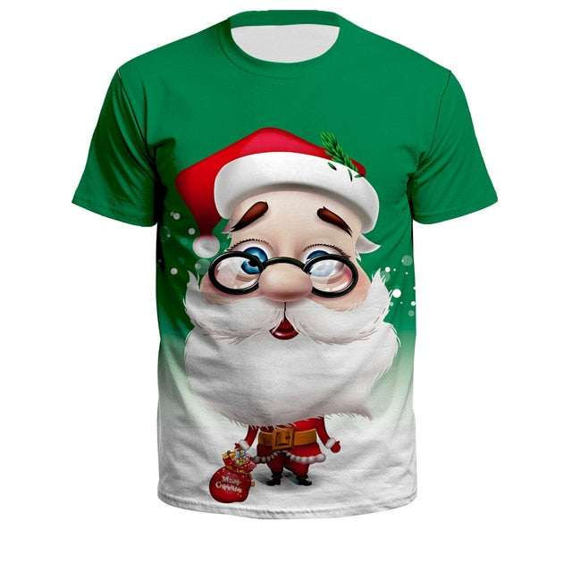 Funny Christmas T-Shirt - Short Sleeve Tee