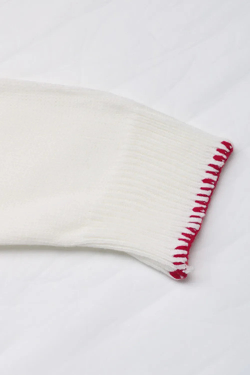 Cozy Christmas Ribbon Bow Sweater for Women