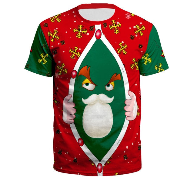 Funny Christmas T-Shirt - Short Sleeve Tee
