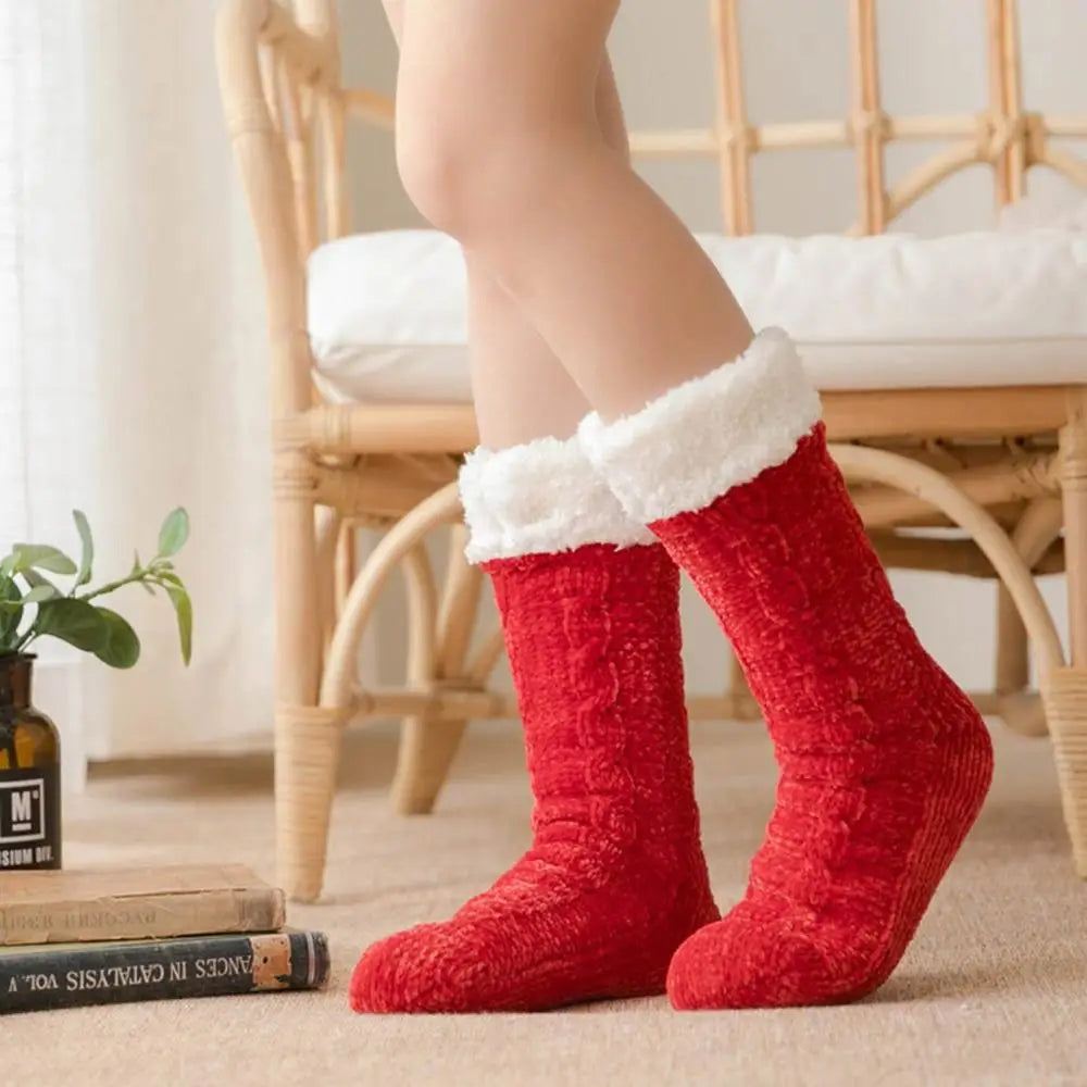 Festive Women's Christmas Socks - Fun Holiday Gift