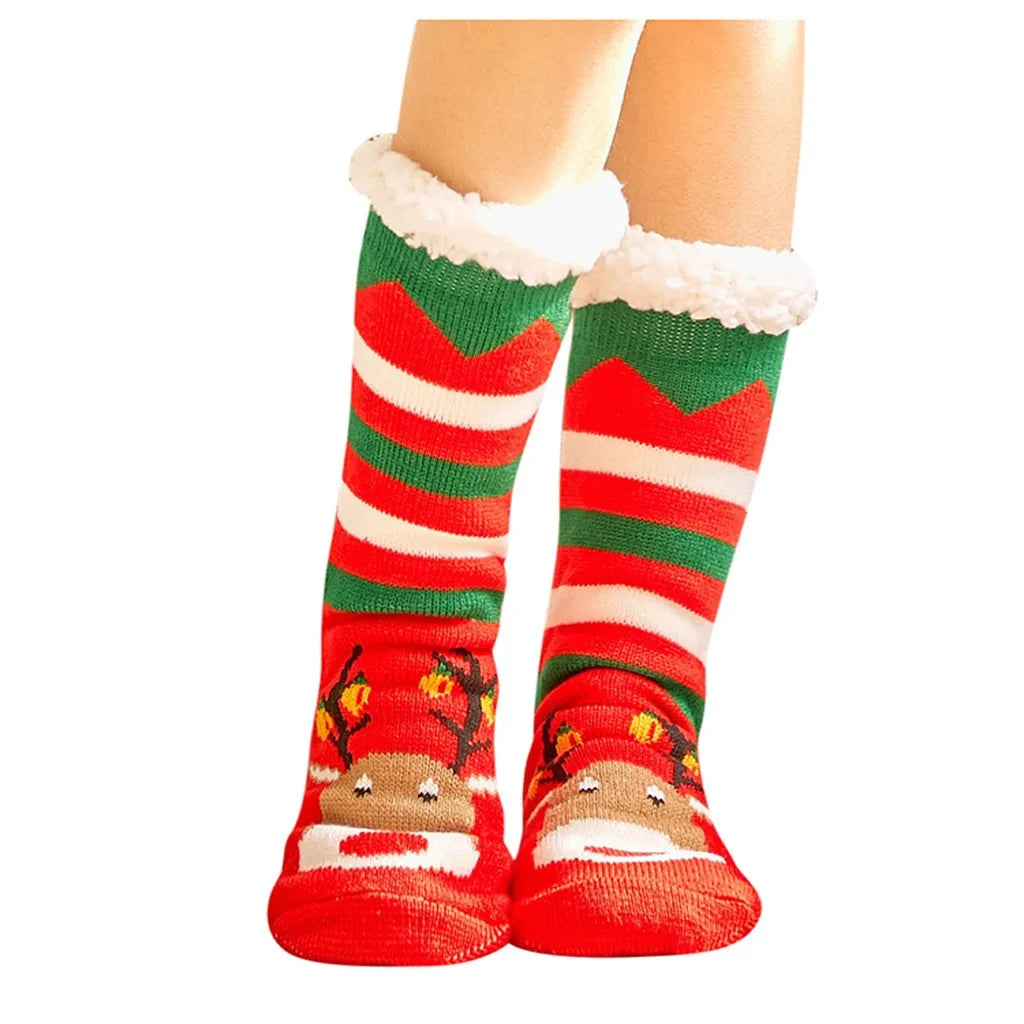 Festive Women's Christmas Socks - Fun Holiday Gift