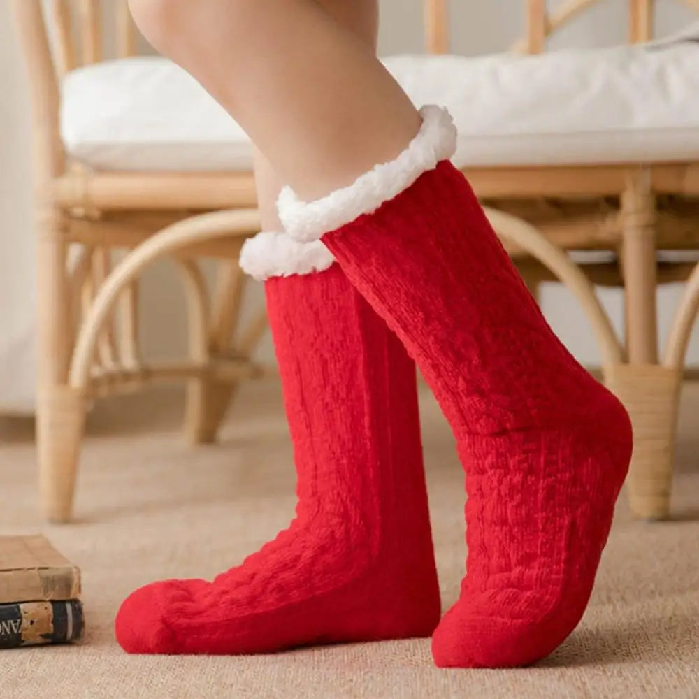 Festive Women's Christmas Socks - Fun Holiday Gift