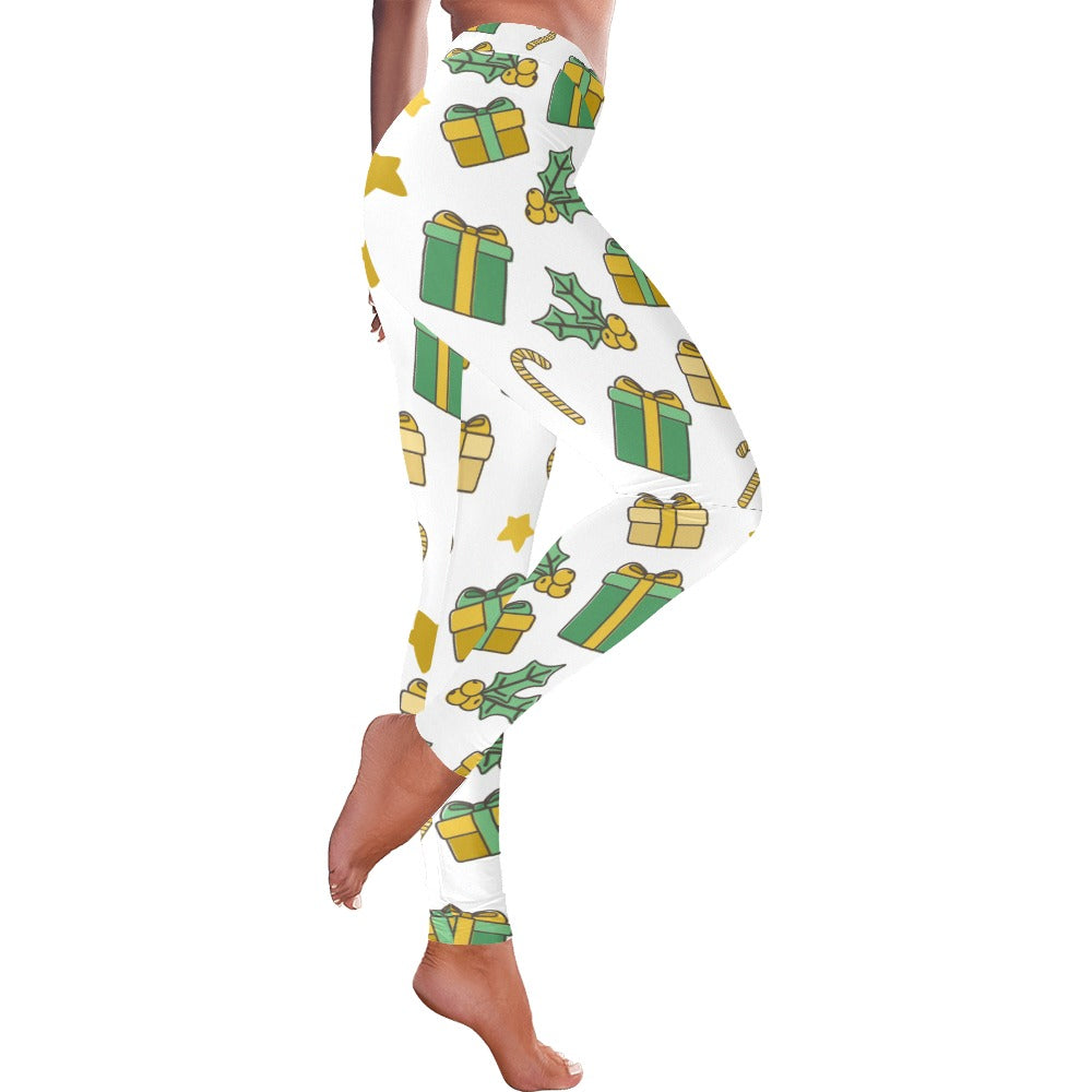 Festive Women's Christmas All-Over Low Rise Leggings