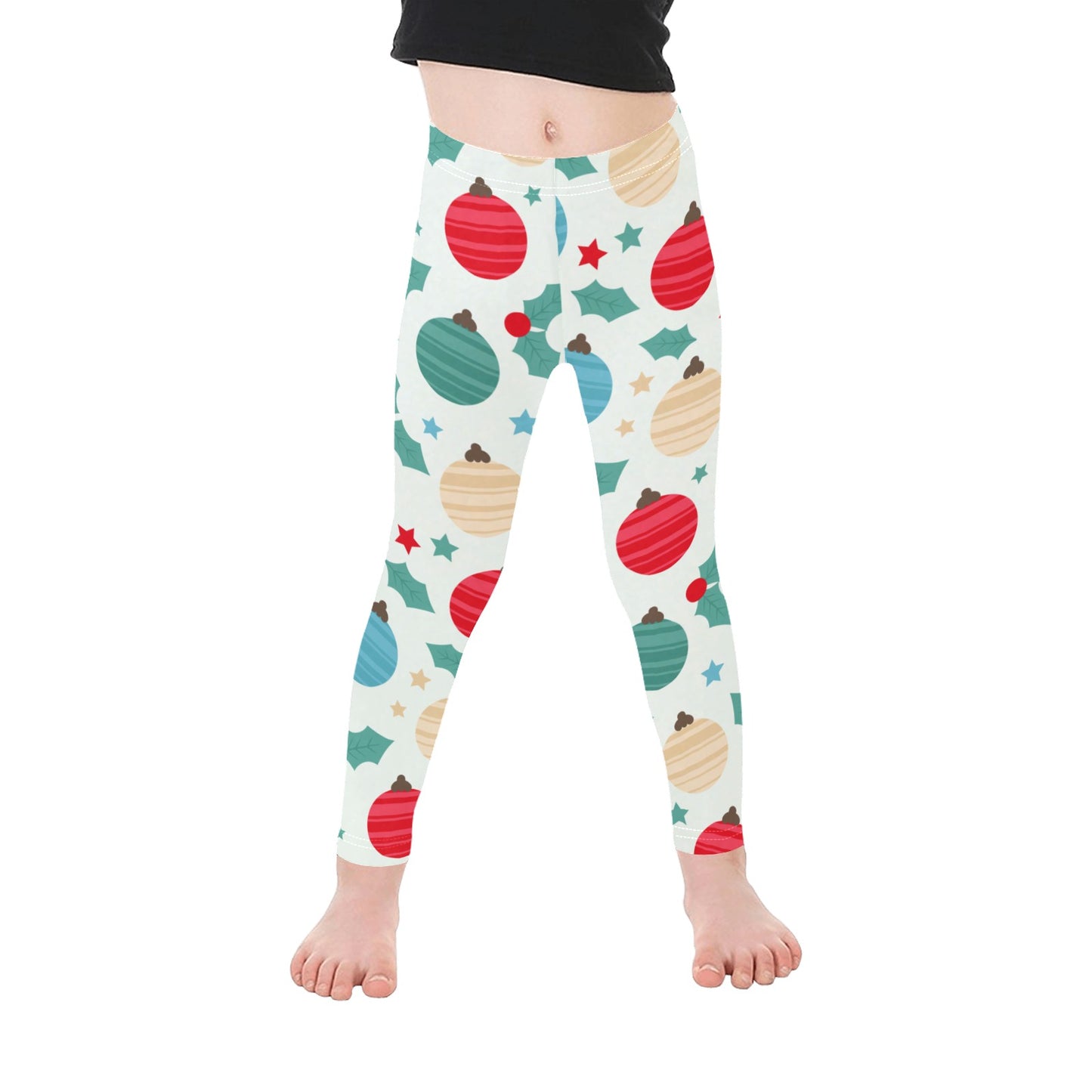 Christmas All-Over Print Girls Leggings