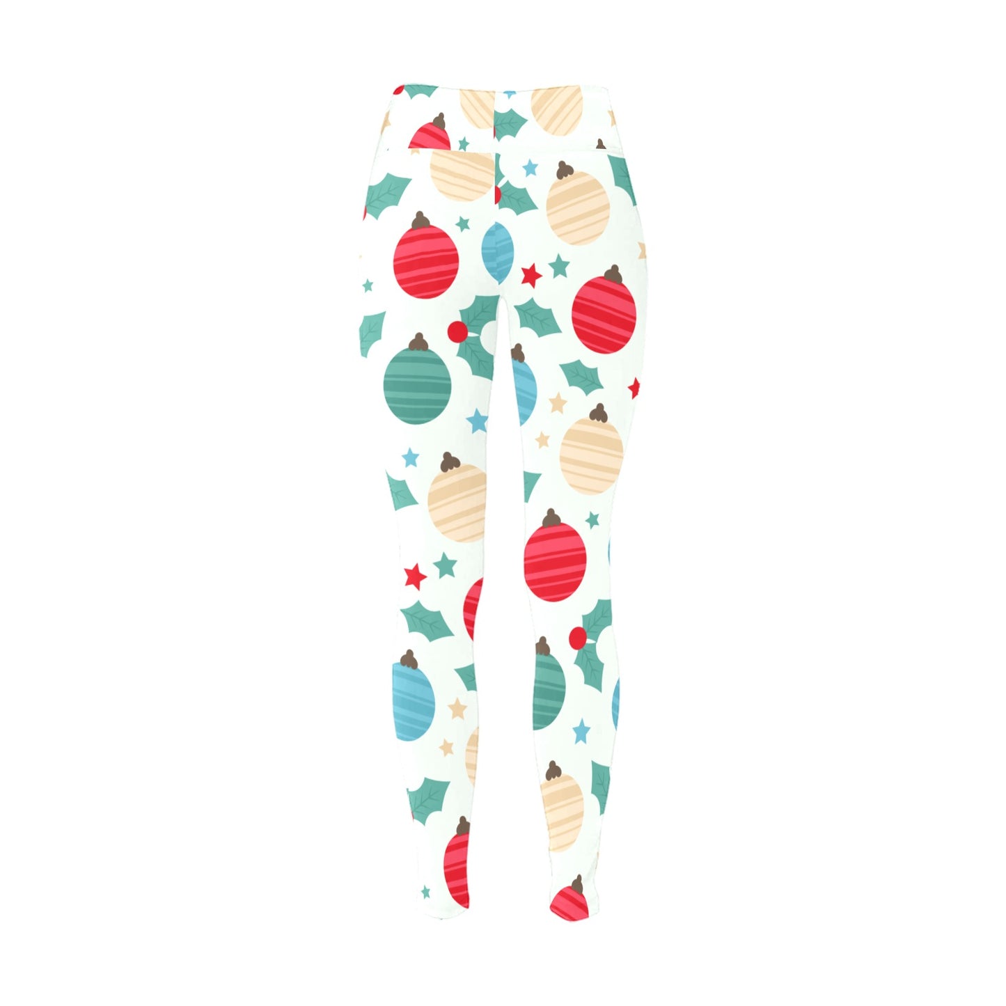 Christmas Running Ornaments Women's Workout Leggings