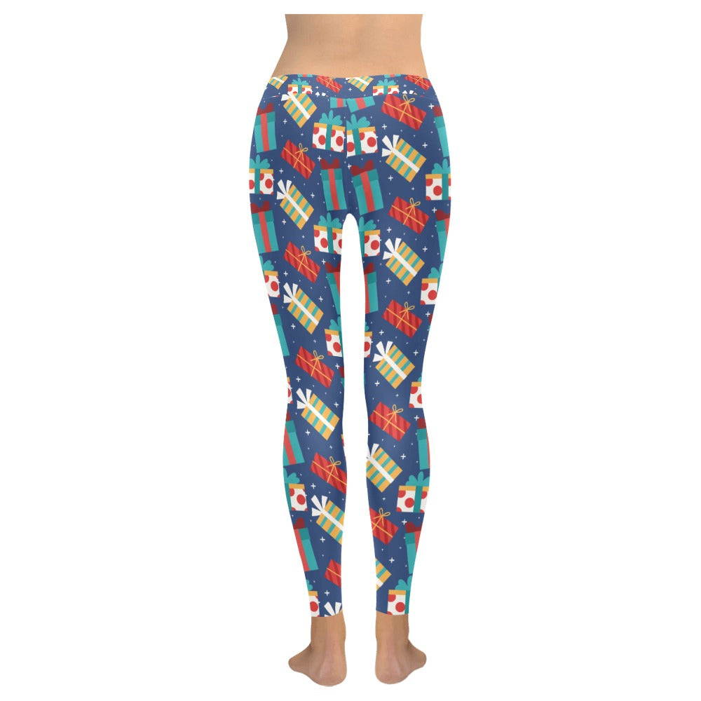 Festive Women's All-Over Low Rise Christmas Leggings