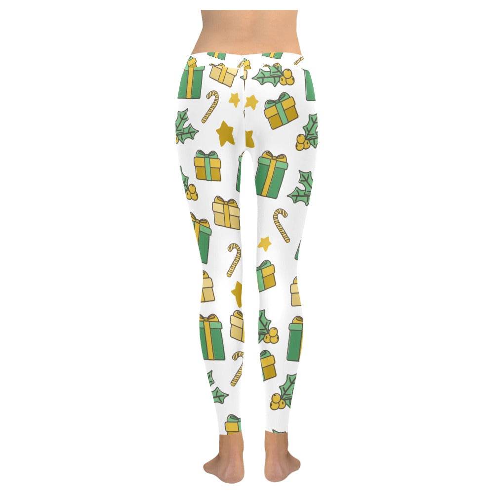 Festive Women's Christmas All-Over Low Rise Leggings