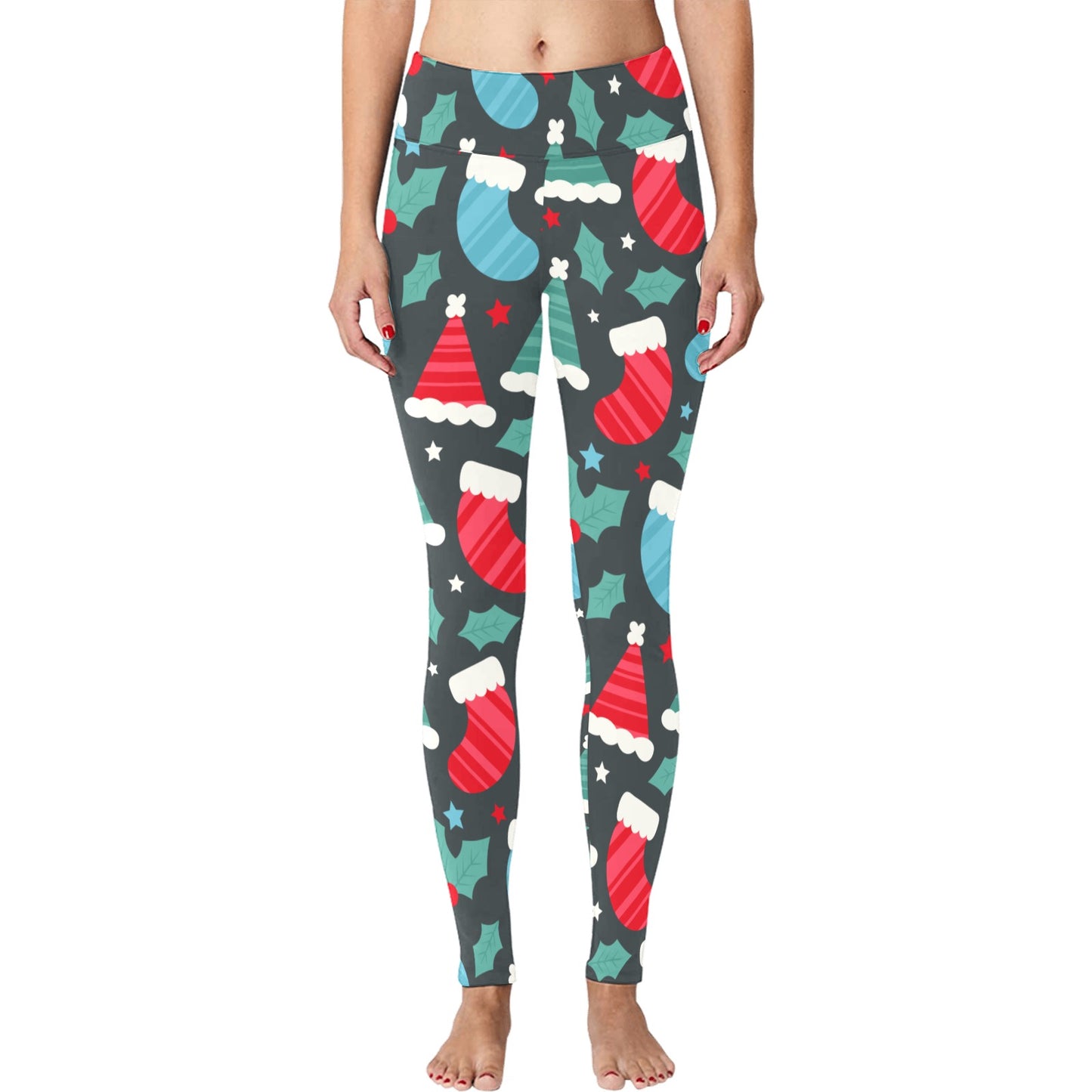 Christmas Running Women's Workout Leggings