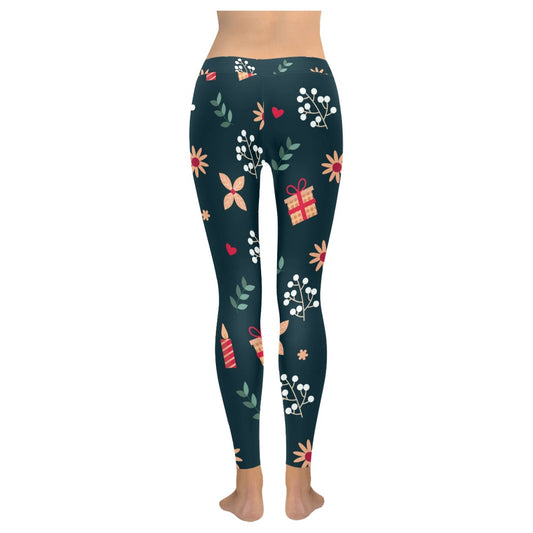 Festive Christmas Women's All-Over Low Rise Leggings