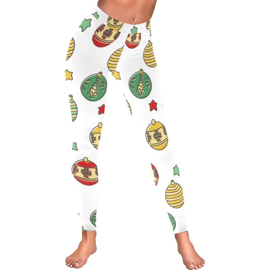 Festive Christmas Leggings with All-Over Print