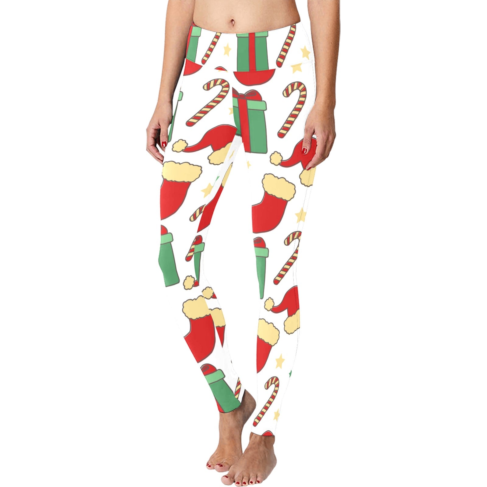 Christmas Running Women's Workout Leggings