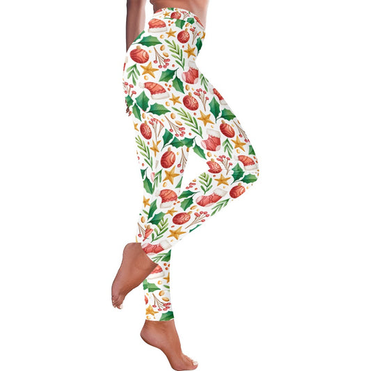 Christmas Women's All-Over Low Rise Leggings
