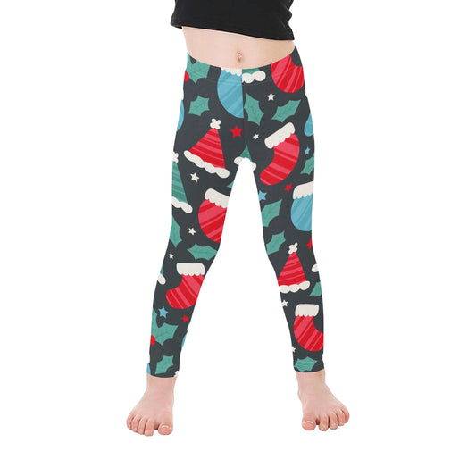 Festive Christmas Themed Leggings for Girls