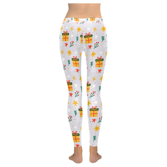 Festive Christmas Women's All-Over Low Rise Leggings