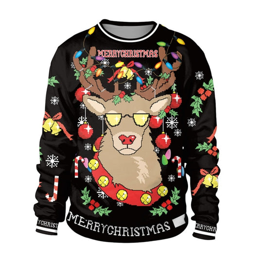 Playful Women’s Christmas Sweater - Cozy Holiday Style