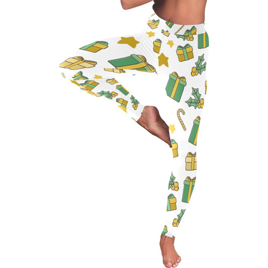 Festive Women's Christmas All-Over Low Rise Leggings