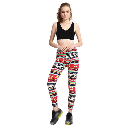 Festive Women’s Christmas 3D Print Leggings