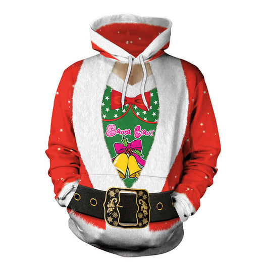 3D Unisex Novelty Santa Christmas Sweater
