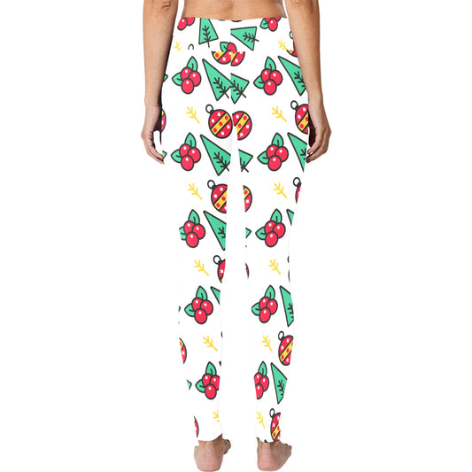 Christmas Trees and Ornaments Running Women's Workout Leggings