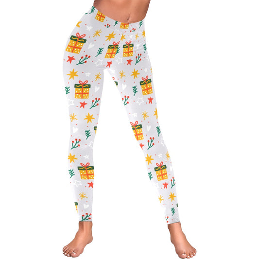 Festive Christmas Women's All-Over Low Rise Leggings