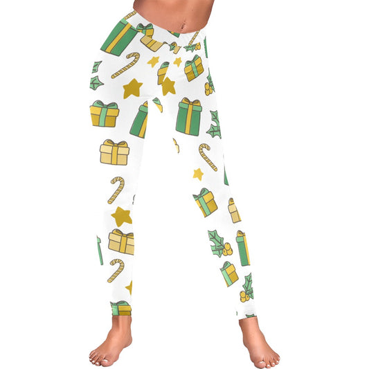 Festive Women's Christmas All-Over Low Rise Leggings